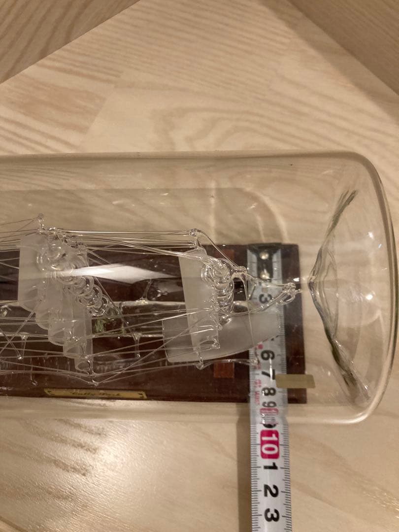 Cully Park ガラス製ボトルシップ