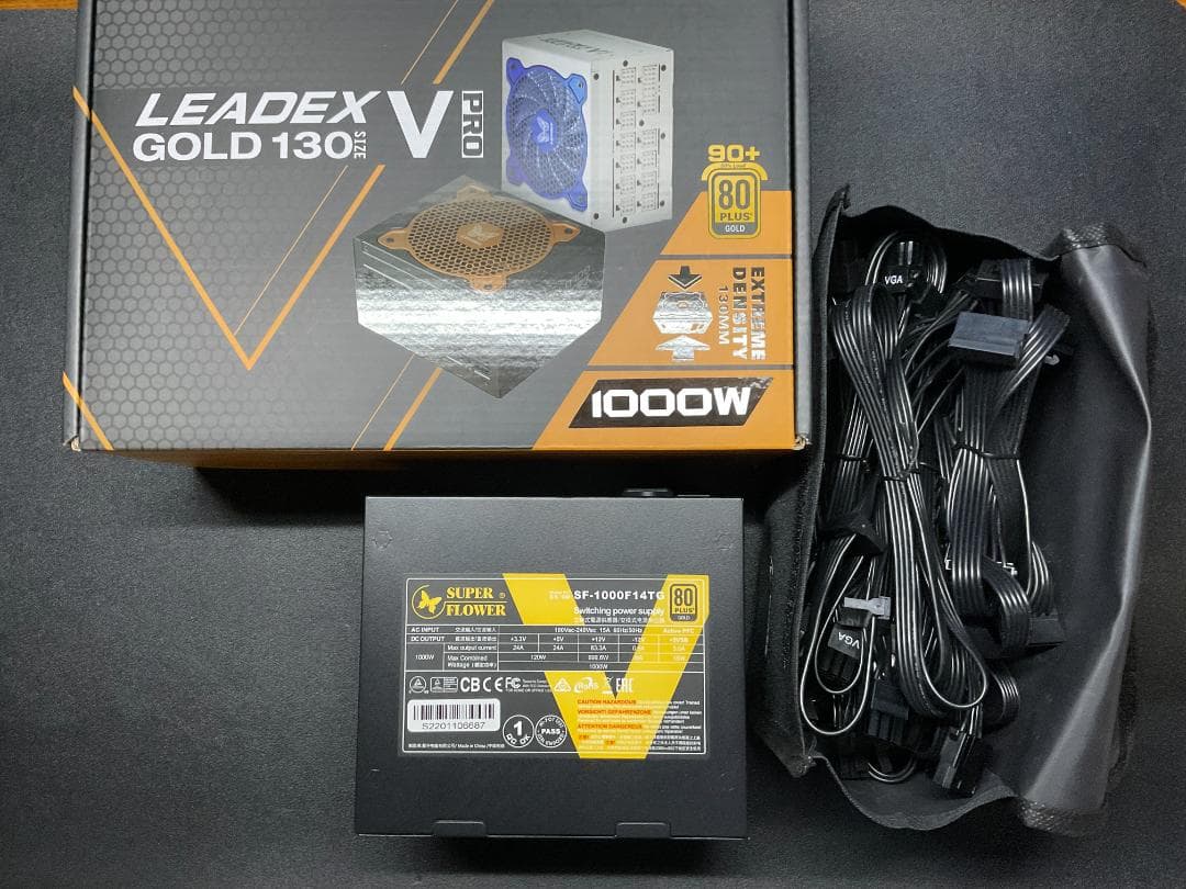 Super Flower LEADEX V Pro Gold　1000W
