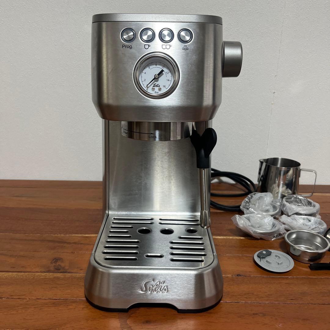 Solis エスプレッソマシン ステンレス