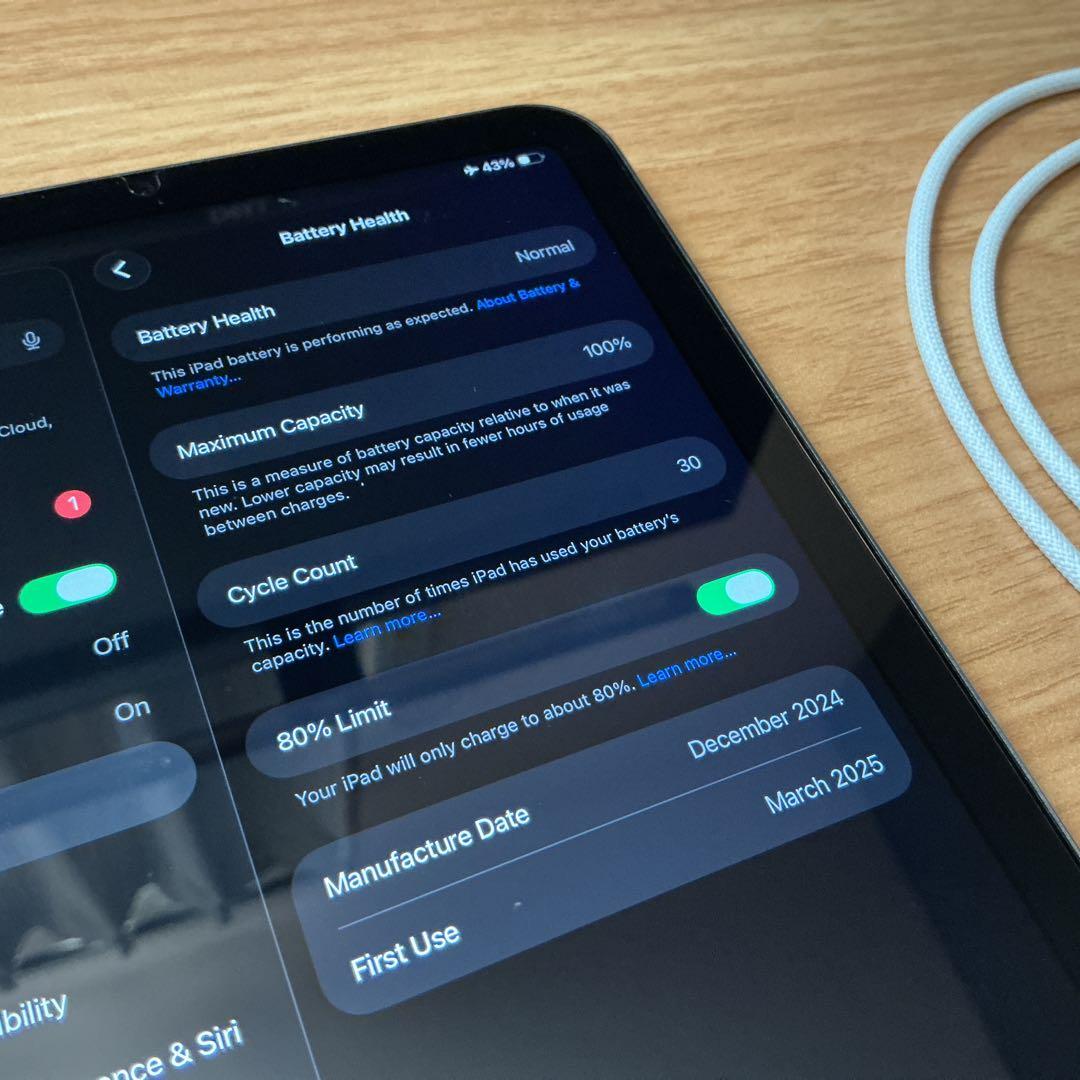 iPad mini A17 pro 128GB スペースグレイ(Wi-Fi)