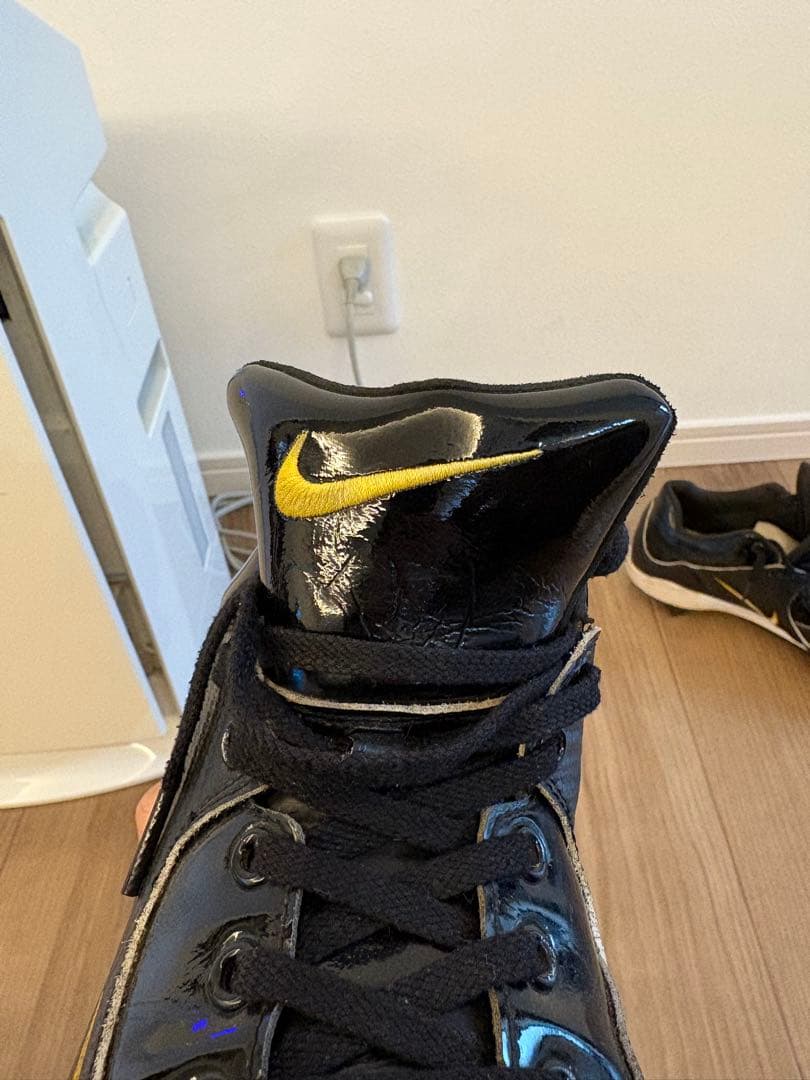 ソフトバンク　明石健志選手　支給品　実使用ナイキスパイク