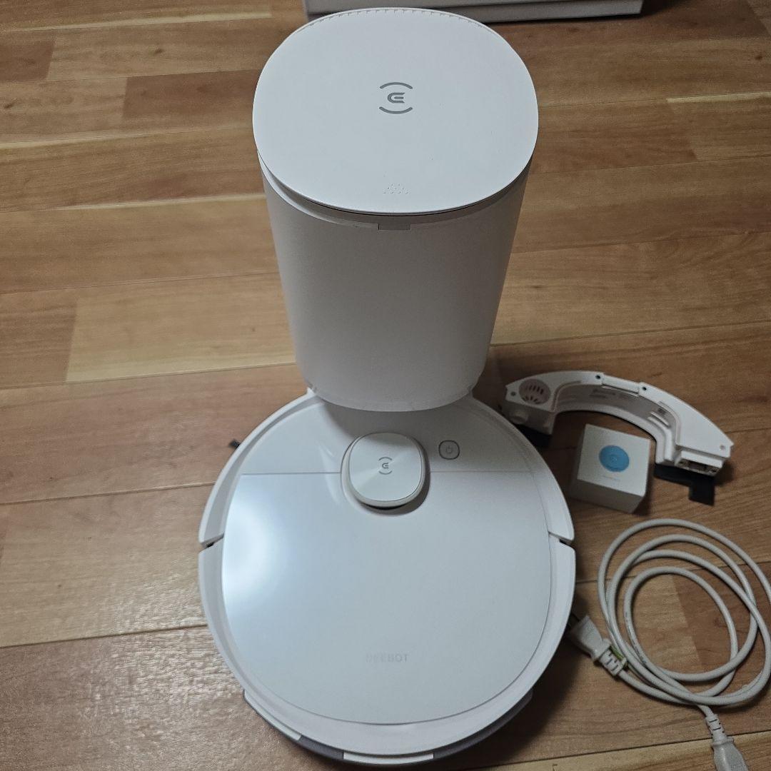 の*ち様 エコバックス DEEBOT ロボット掃除機（自動ゴミ収集スタンド付き)