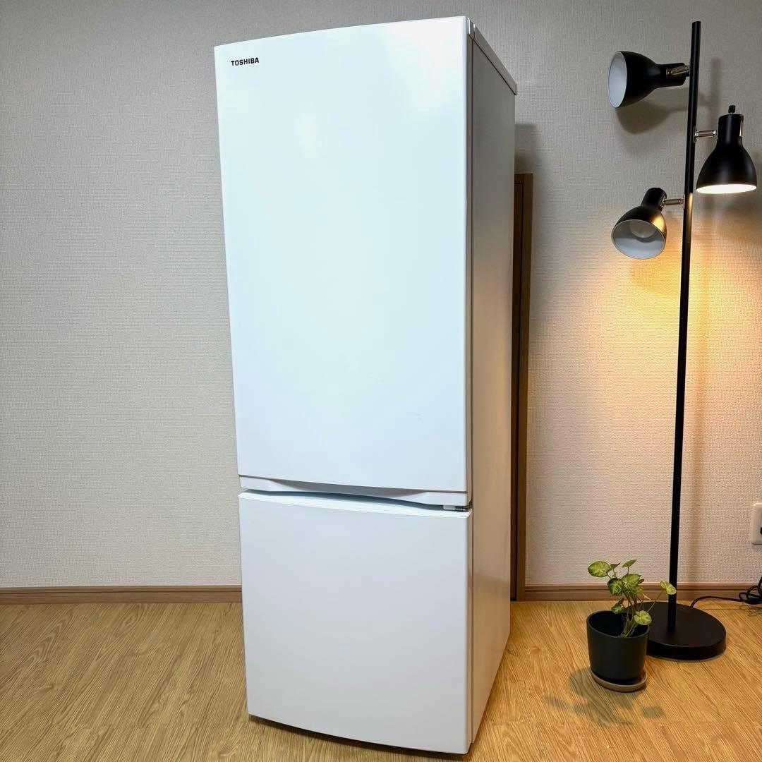 2023年式 冷蔵庫 一人暮らし 単身用 小型 3ヶ月保証付 送料設置無料 東芝