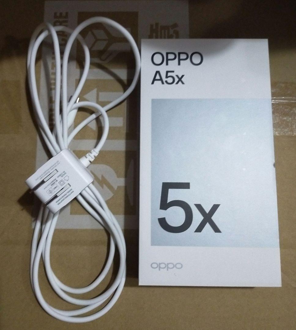 【新品・未使用】OPPO A5x ブラック 本体