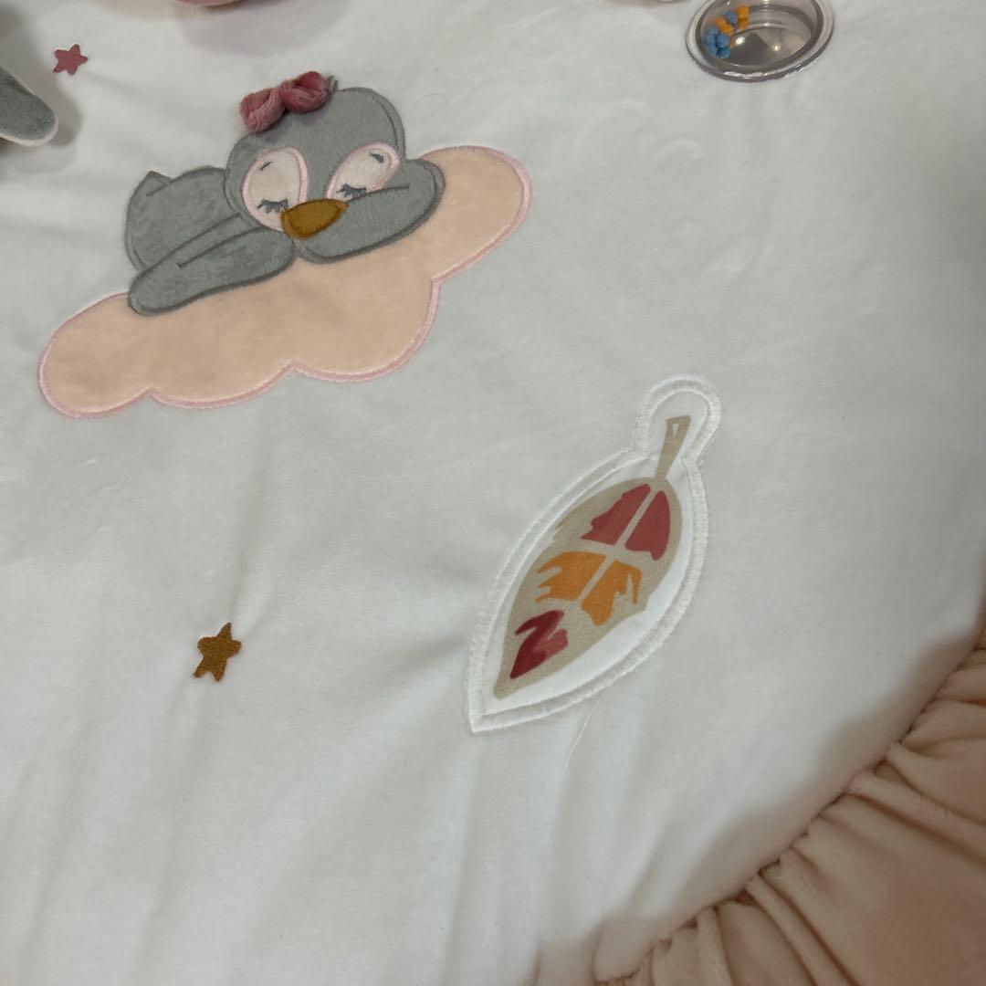 《美品》プレイマット＆プレイジム｜Nattou（ナチュー） ピンク