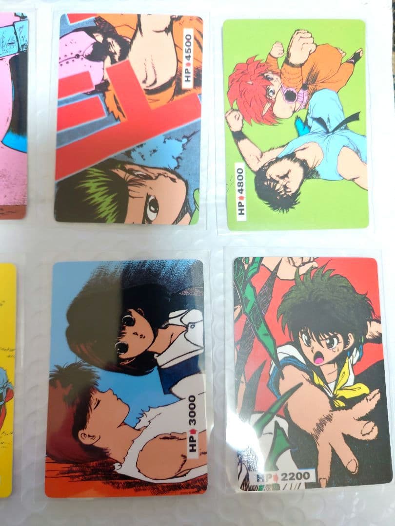 幽遊白書 原作絵 カード ノーマル8枚 アマダ