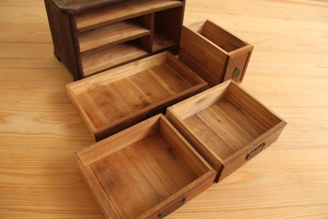 鏡台　木製　日本製　高さ62㎝　アンティーク　古道具　古家具