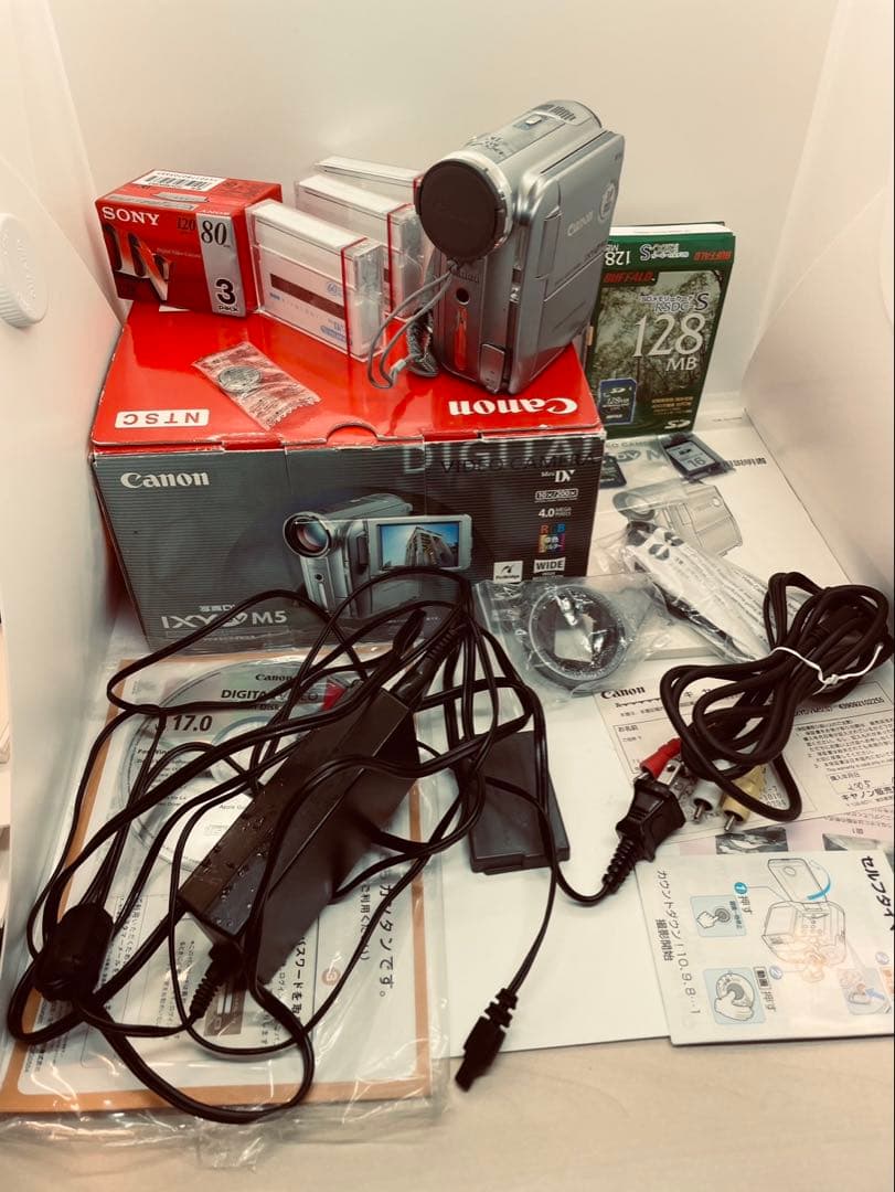 キャノン DVminiDVビデオカメラ CANON IXY DV M5 全装備