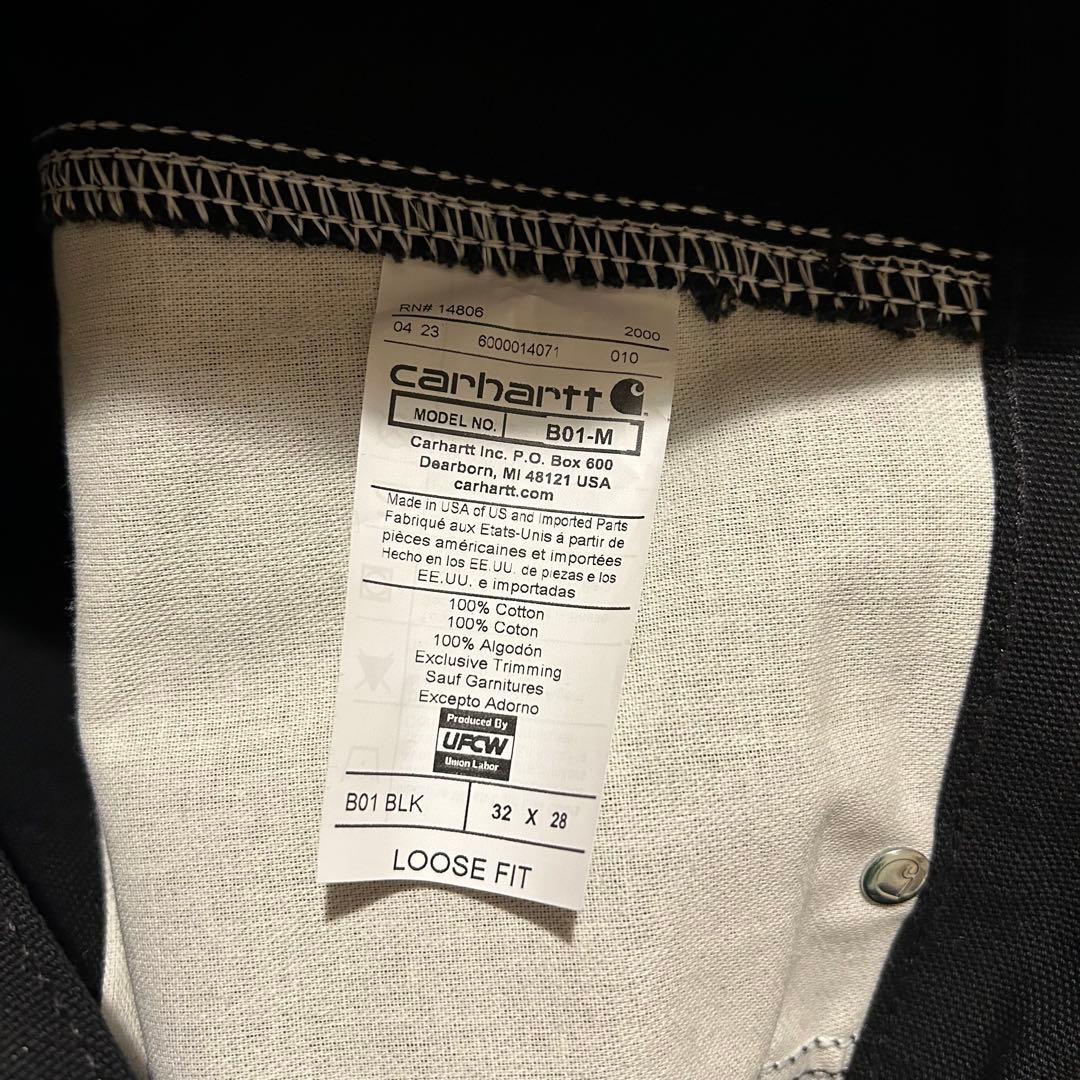 carhartt カーハート ダブルニー USA製 W32 L28 美品