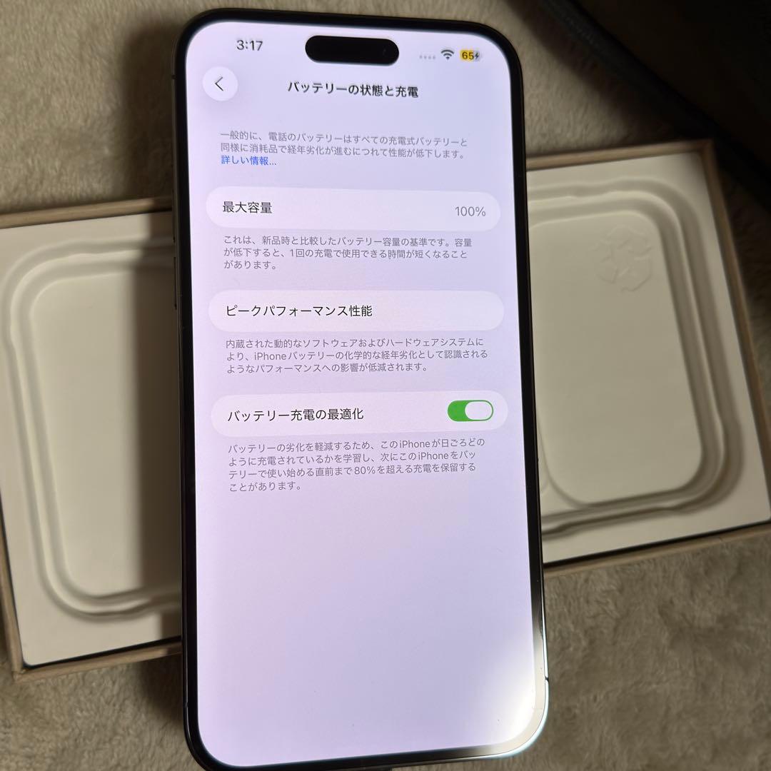 Apple iPhone 14 Pro maxディープパープル 本体