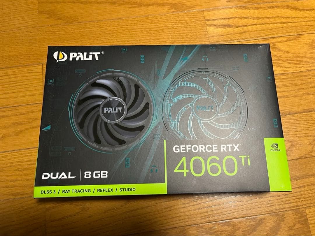 グラフィックボード・グラボ・ビデオカード PALIT GEFORCE RTX 4060 Ti 8GB