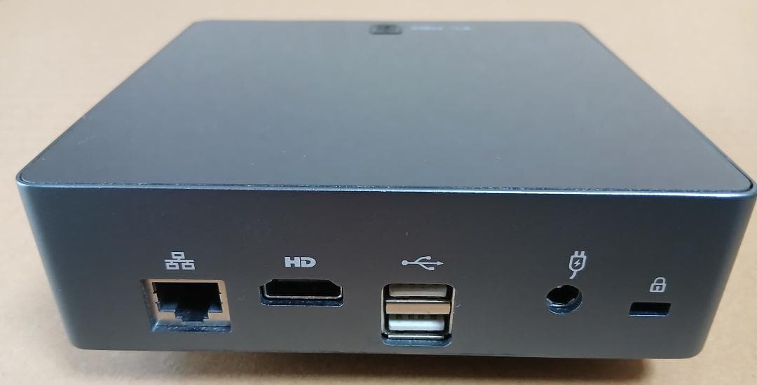 省電力ミニPC 第8世代i7-8550U 8GBメモリ 256GB&500GB