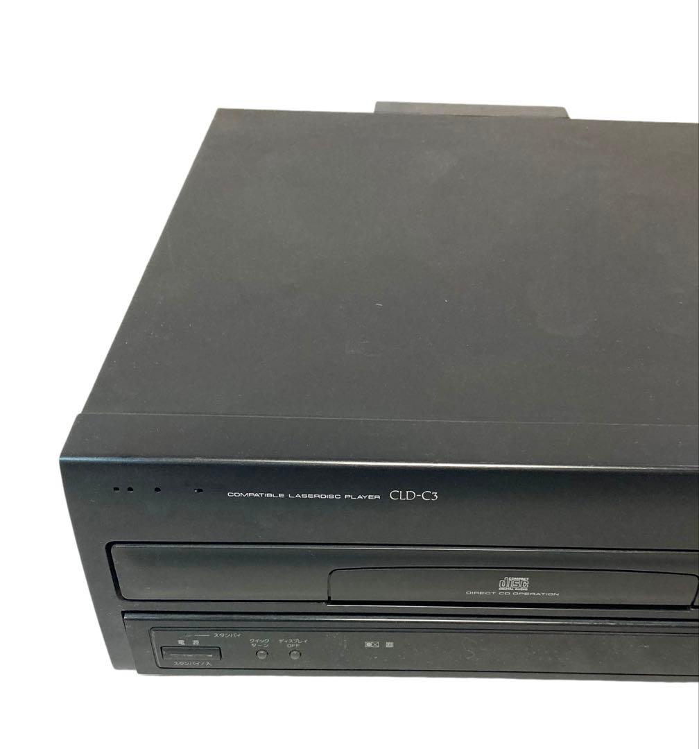 【整備済】Pioneer パイオニア CLD-C3 LDプレーヤー 純正リモコン