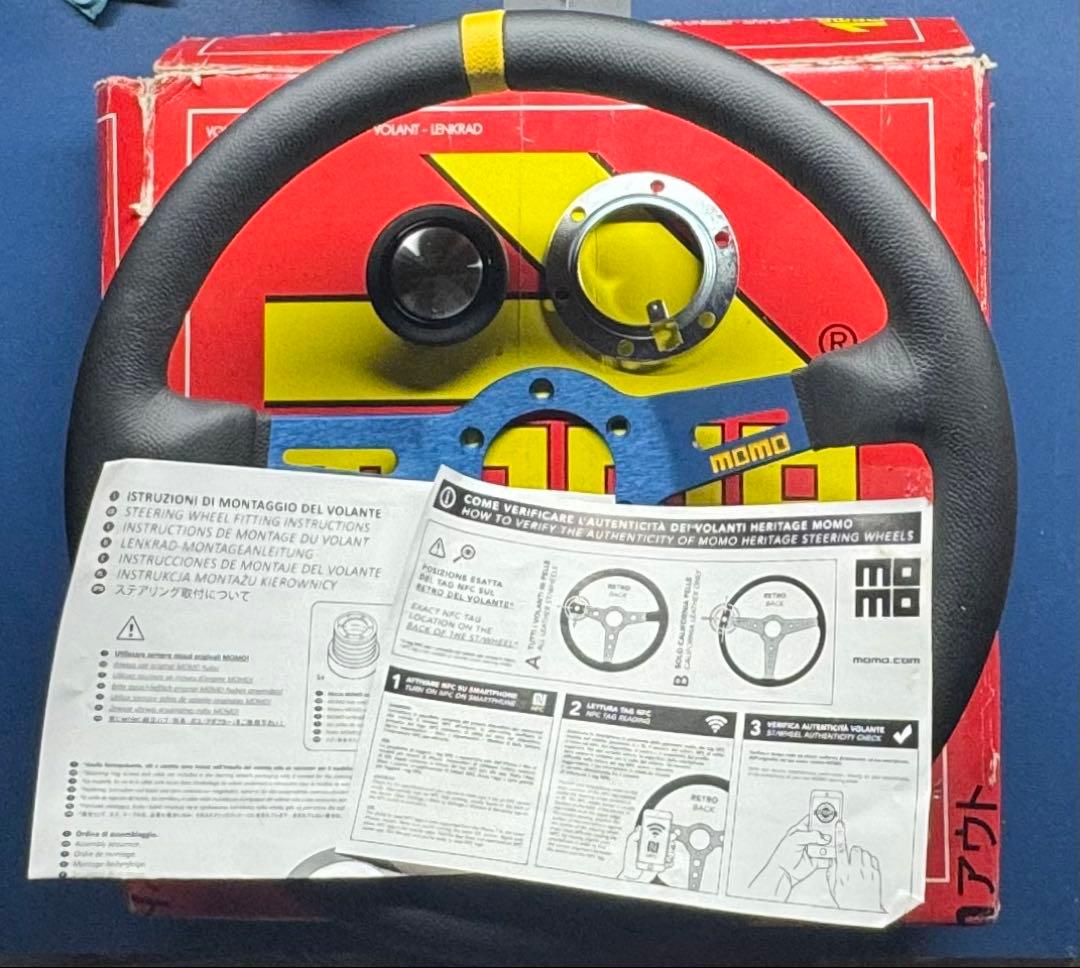 momo ステアリング MOD.08 φ35 モモステ ディープコーン