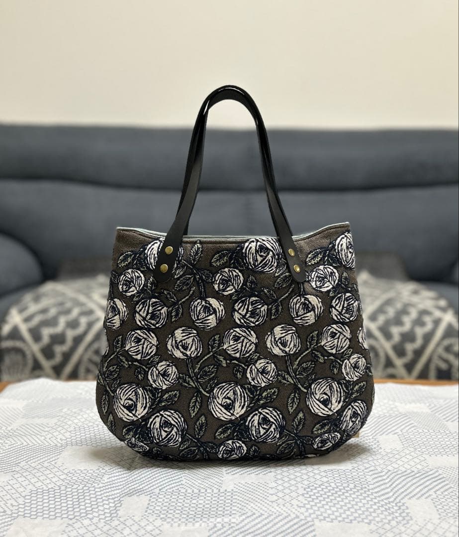 ma 様 新色rosy brown コロりんトート持ち手レザー