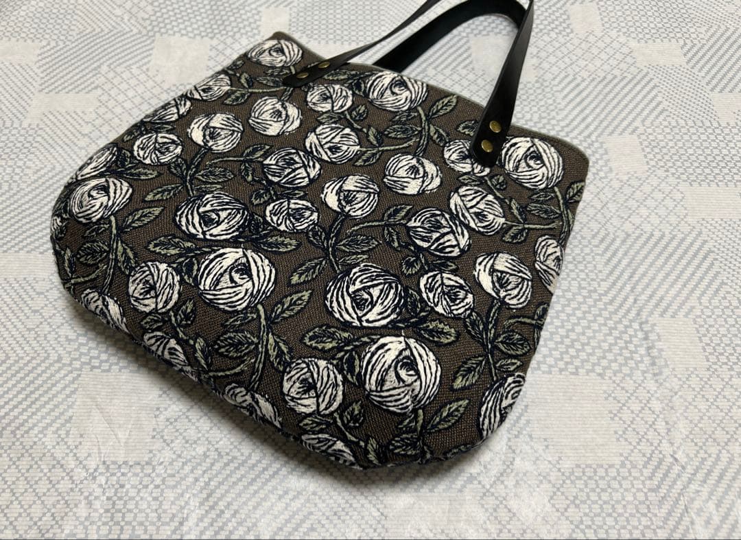 ma 様 新色rosy brown コロりんトート持ち手レザー