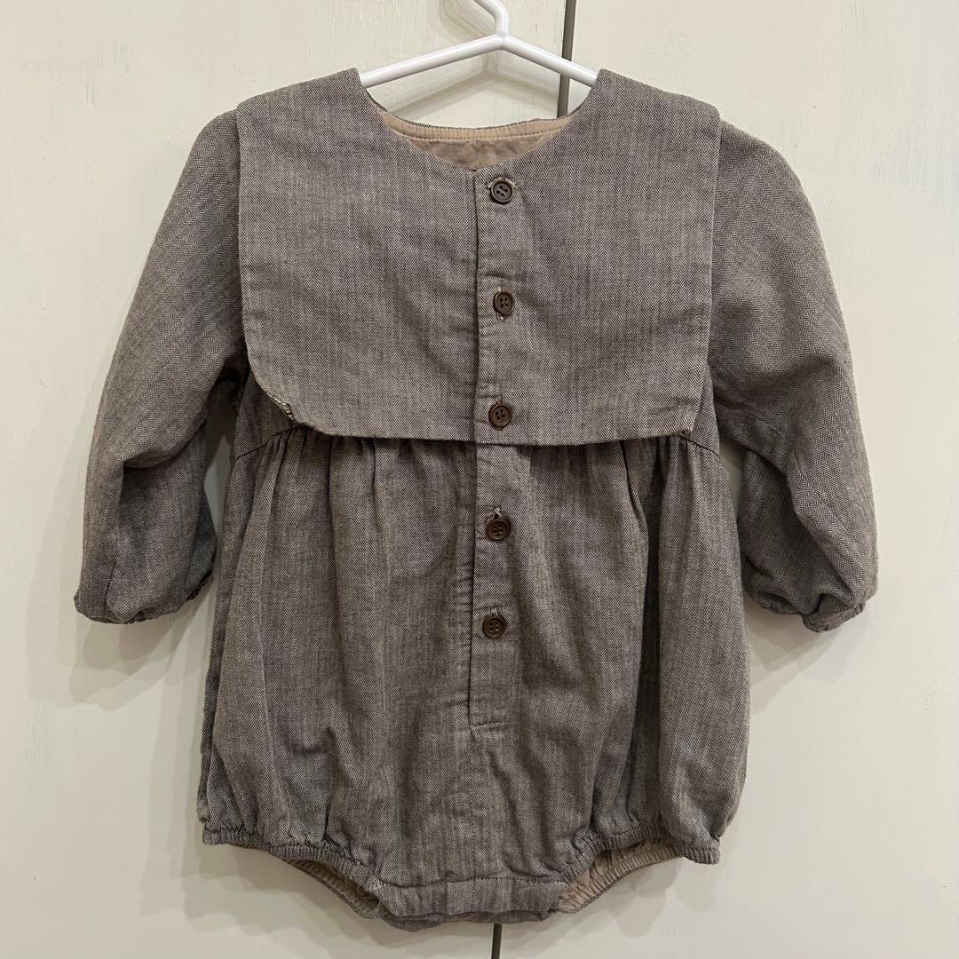 メゾンマレル maison marelle ロンパース　18m スカーフ