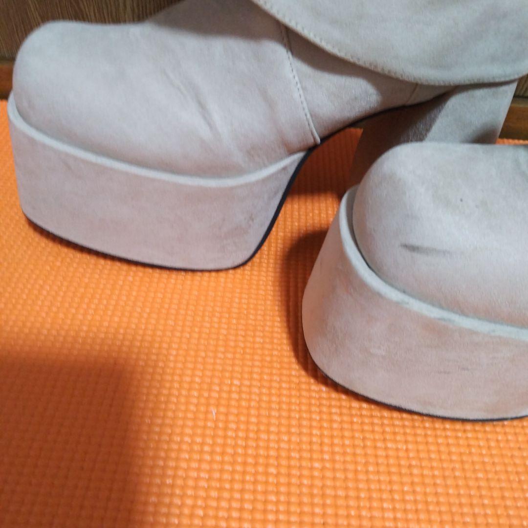 EMODA ルーズフレアカバーフィットブーツ（M）