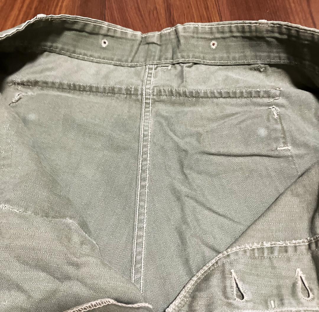 【JANK】米軍 実物 40’s U.S.M.C. P-44 HBTトラウザーズ