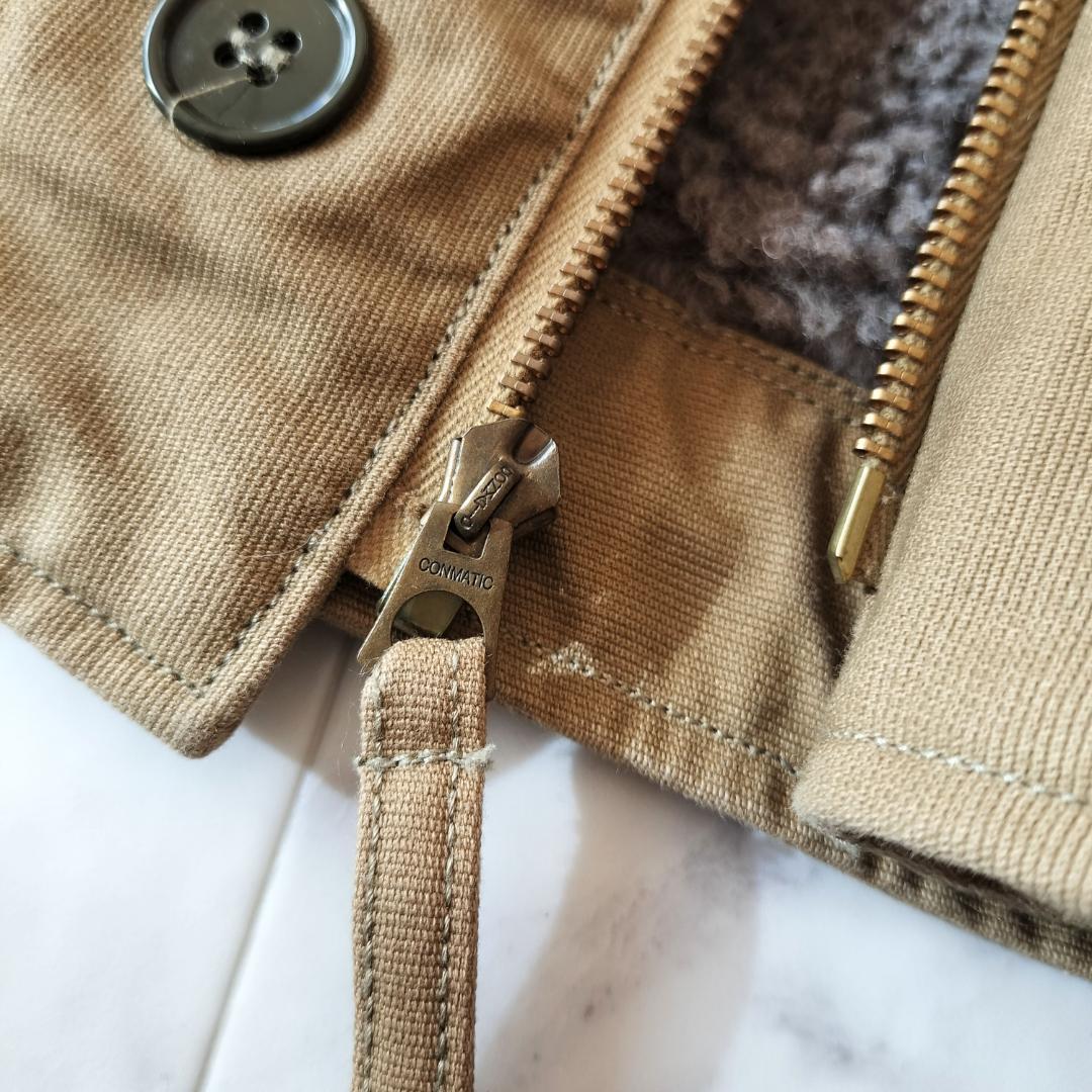 バズリクソンズ N-1 デッキジャケット XL カーキ 東洋エンタープライズ