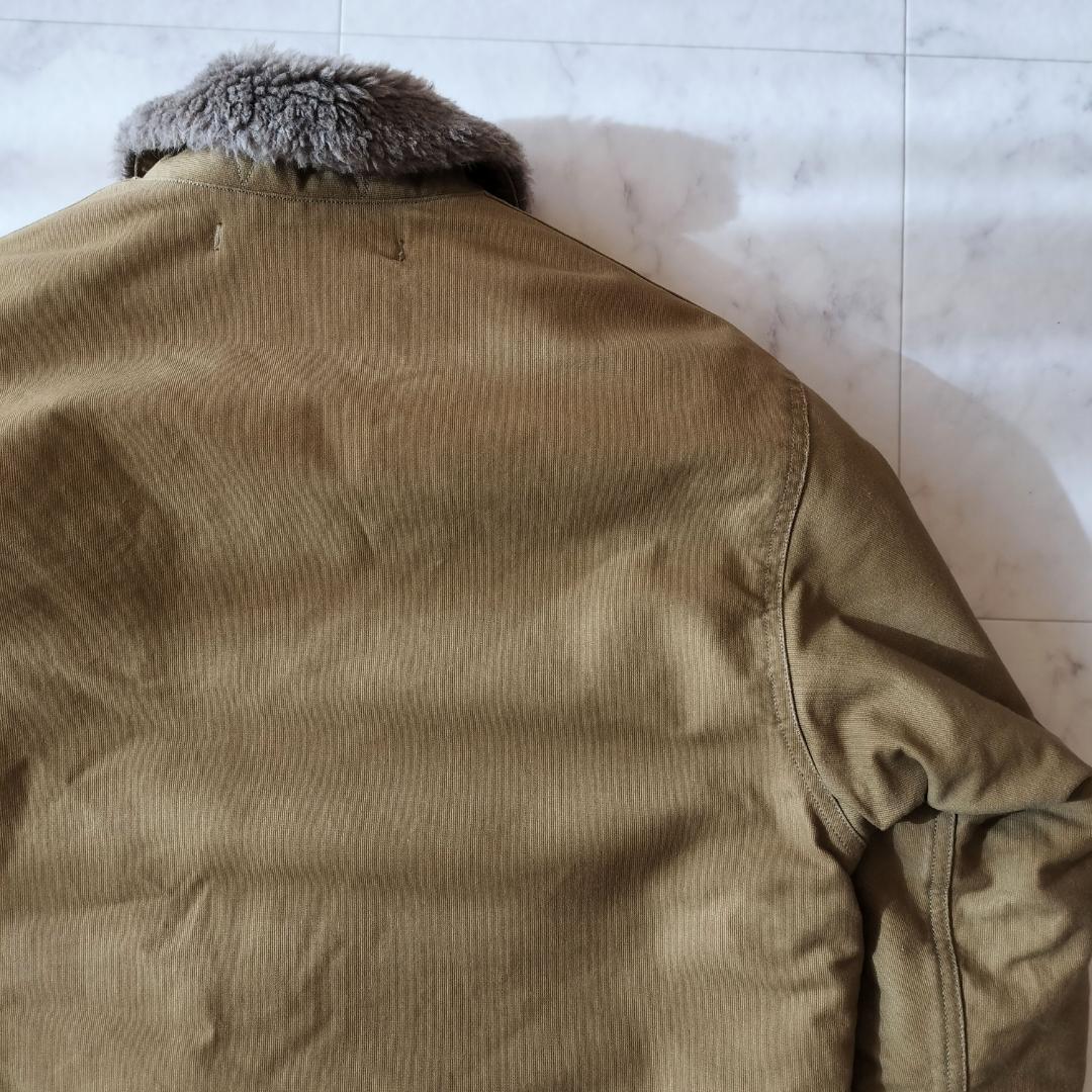 バズリクソンズ N-1 デッキジャケット XL カーキ 東洋エンタープライズ