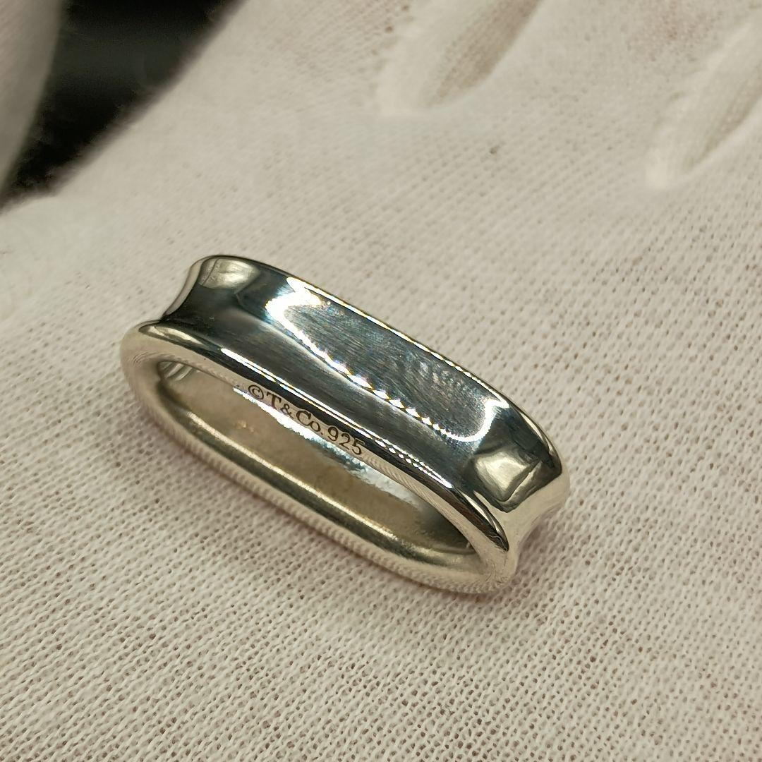 【美品】ティファニー スカーフリング ペンダント 1837 SILVER925