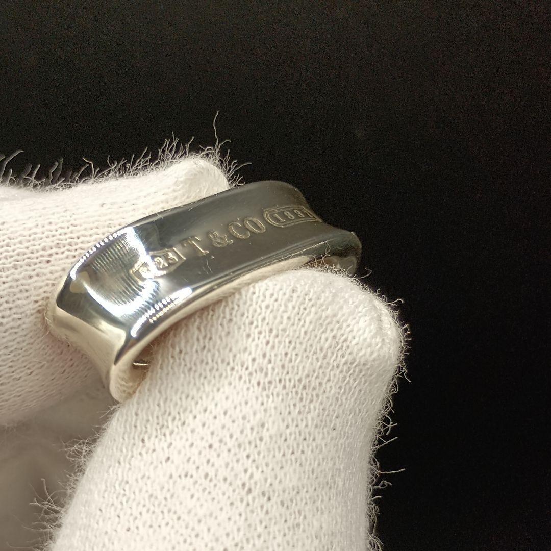 【美品】ティファニー スカーフリング ペンダント 1837 SILVER925