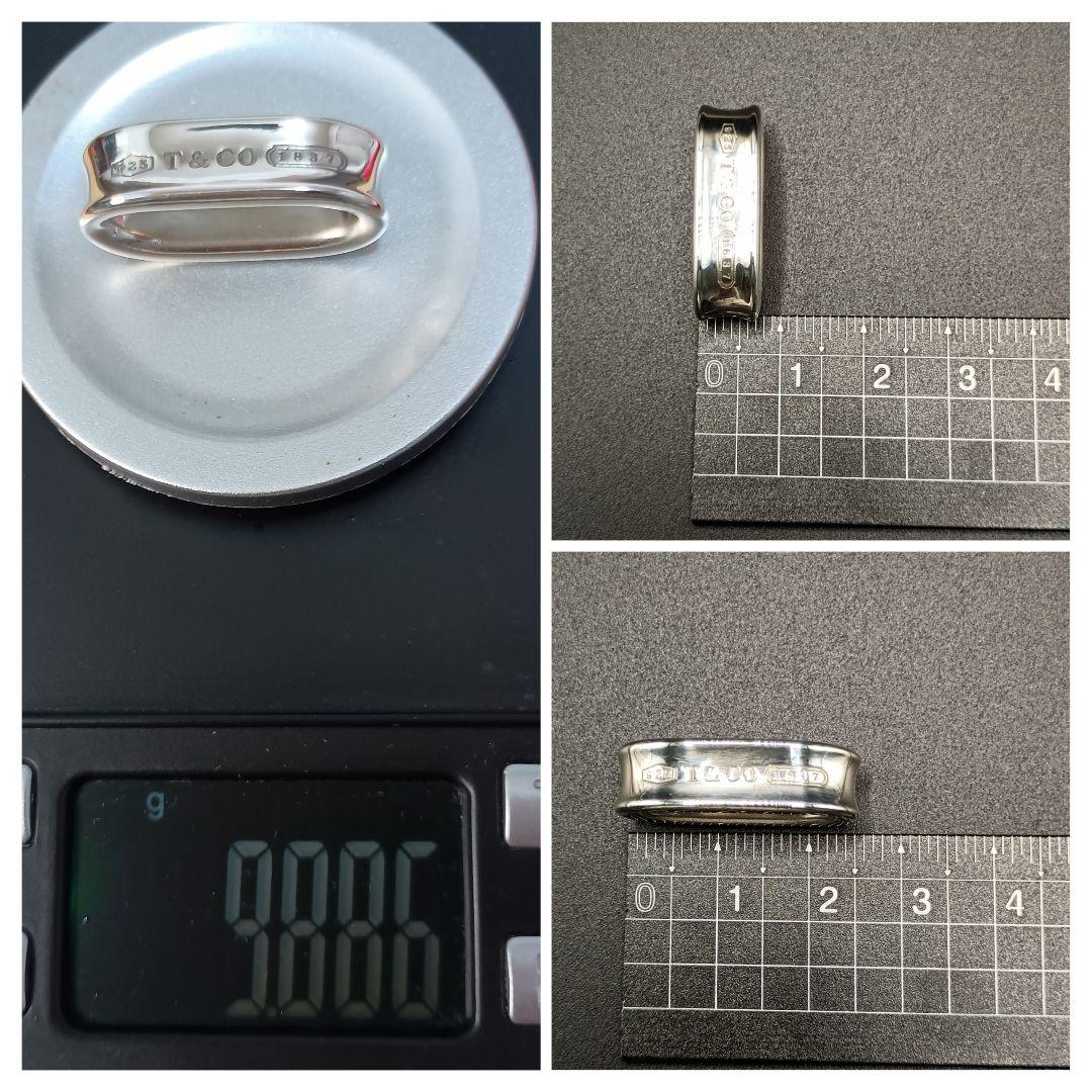 【美品】ティファニー スカーフリング ペンダント 1837 SILVER925