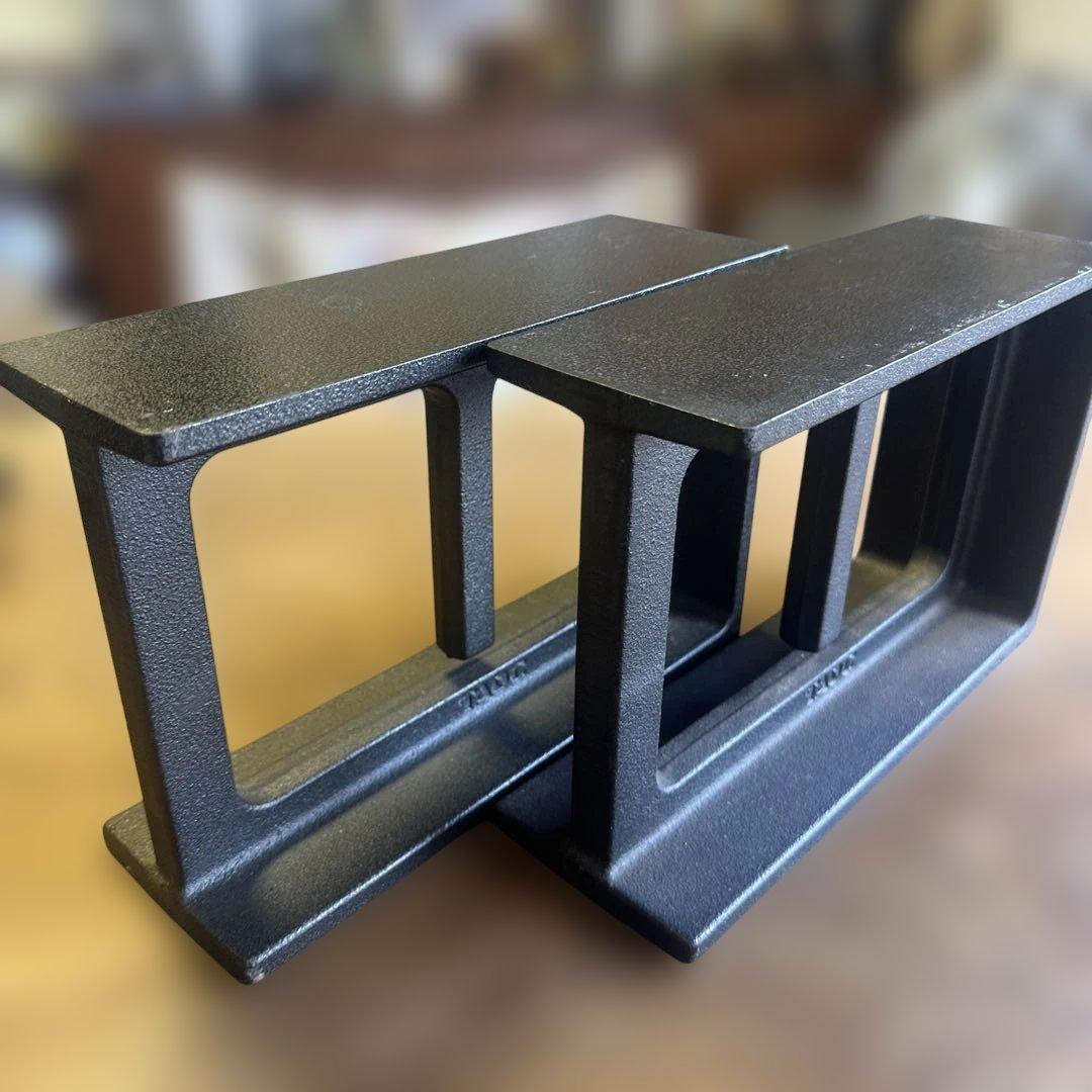 TAOCスピーカースタンド 鋳鉄製 2個セット②