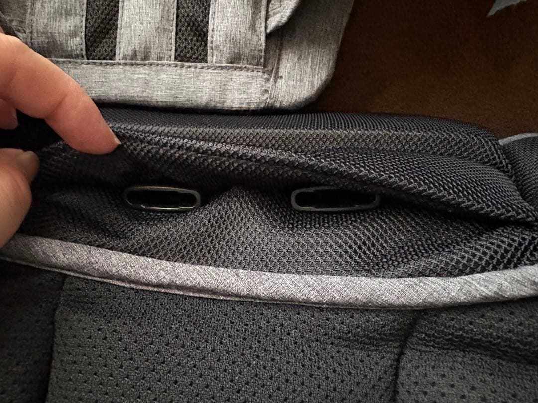 ポルバンプライム　POLBAN PRIME 抱っこ紐　ヒップシート　グレー