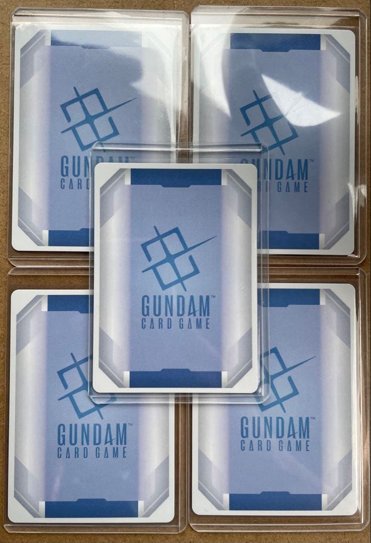 ガンダムカードゲーム　パラレル　まとめ　合計５枚