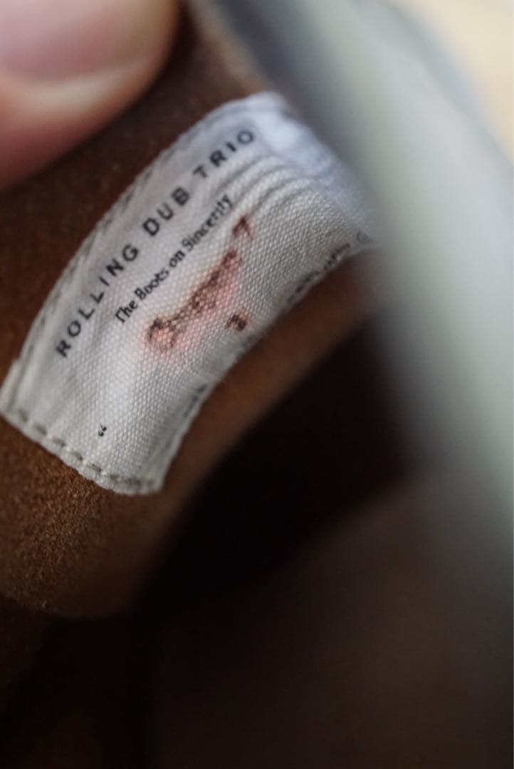 ROLLING DUB TRIO COUPEN 7 US7 黒 ブーツ