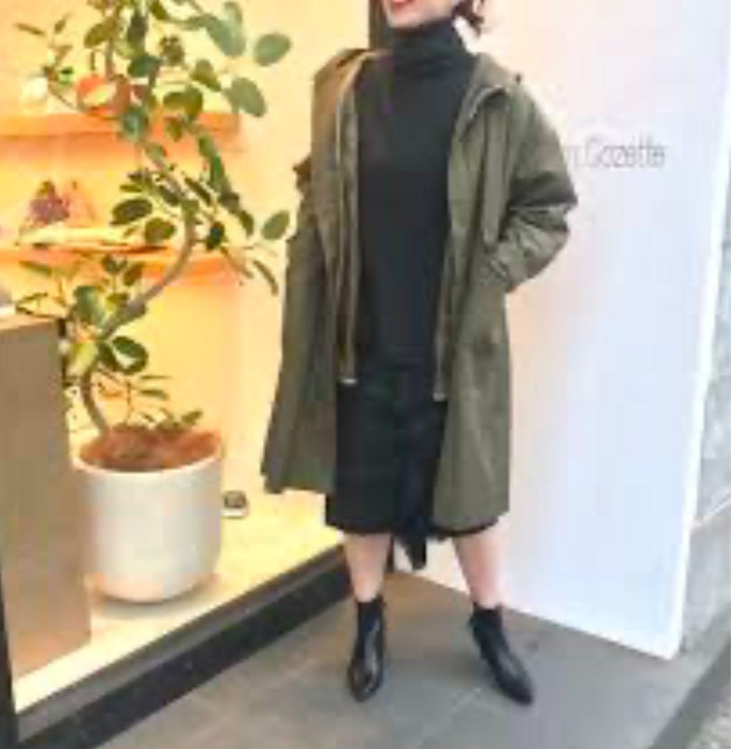 美品【Whim Gazette】ウィム ガゼット　モッズコート　ライナー付カーキ