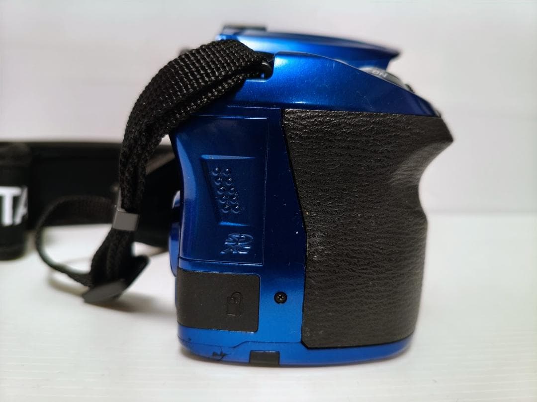 taktak【黒死病対策】【内臓電池交換】PENTAX K-30 青