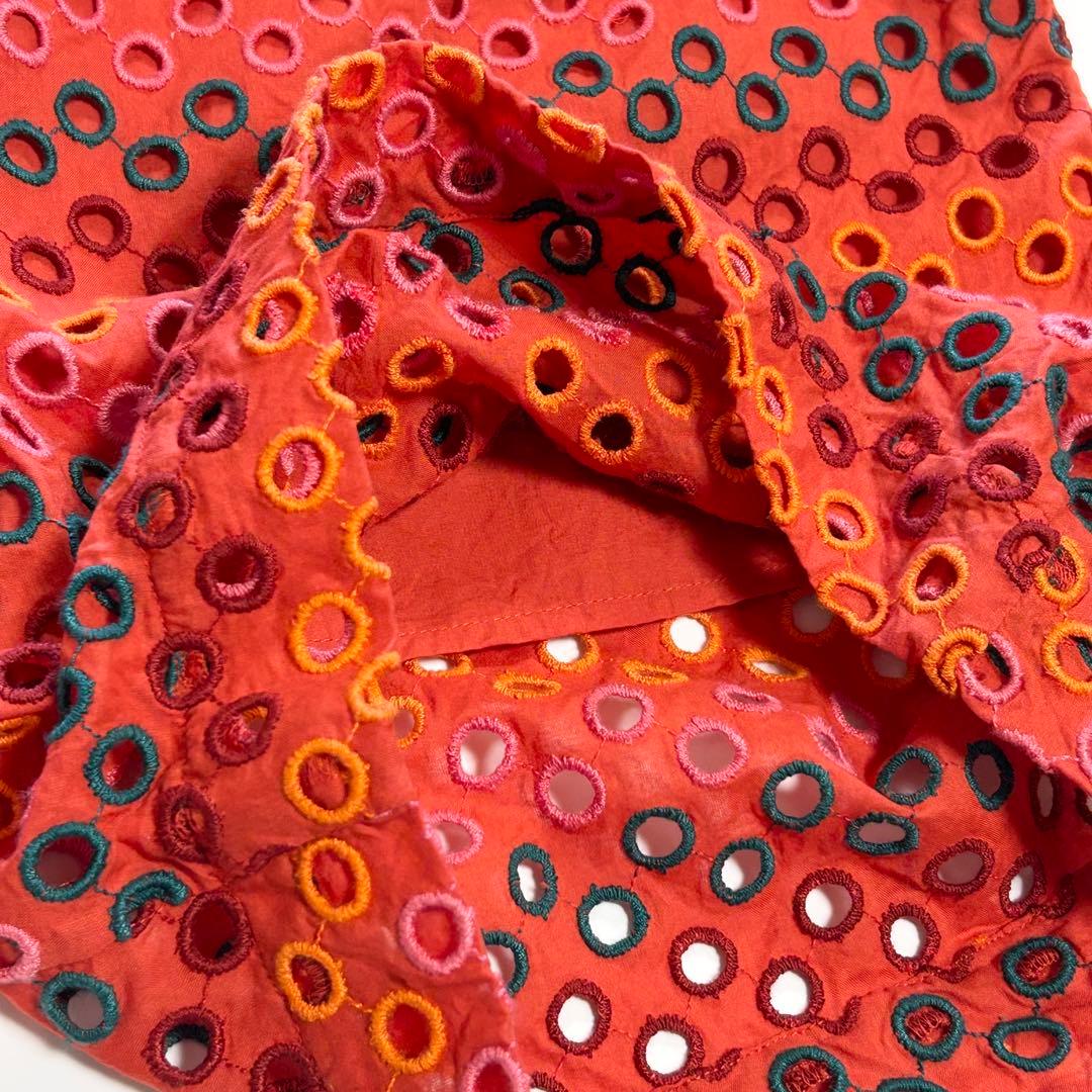 Sara mallikaサラマリカ ショートパンツ サークル刺しゅう ボトムス