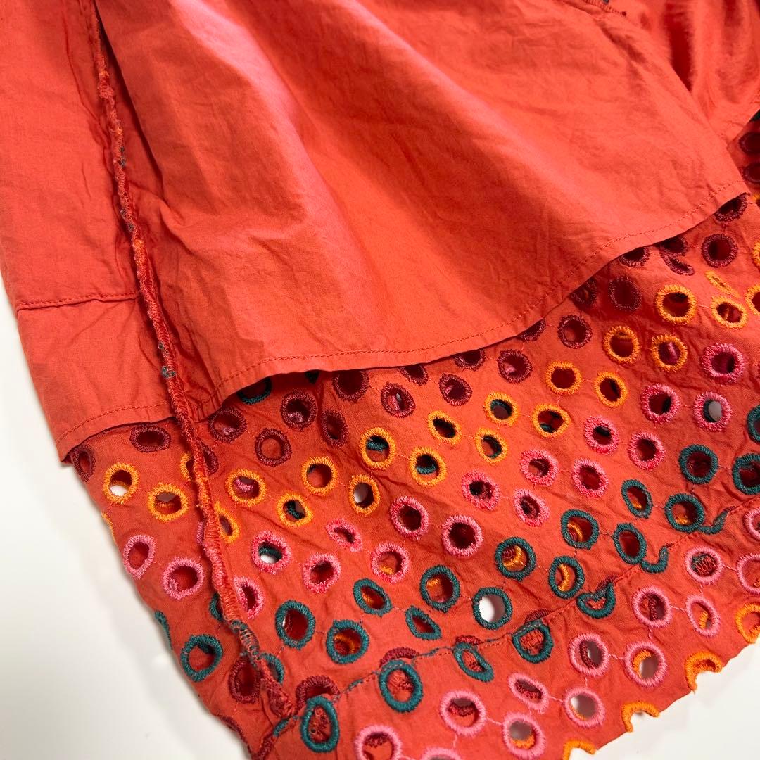 Sara mallikaサラマリカ ショートパンツ サークル刺しゅう ボトムス