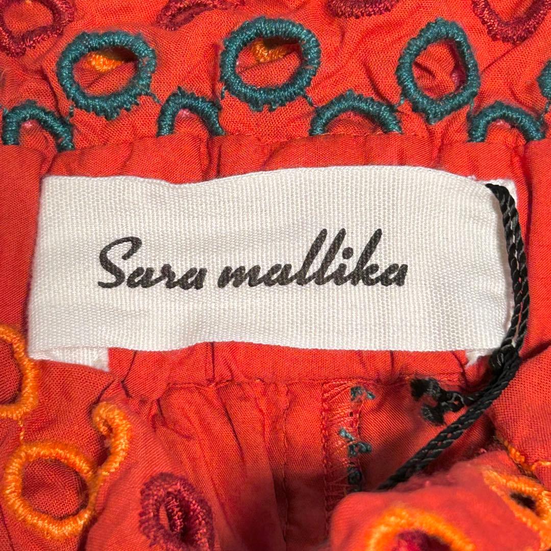 Sara mallikaサラマリカ ショートパンツ サークル刺しゅう ボトムス