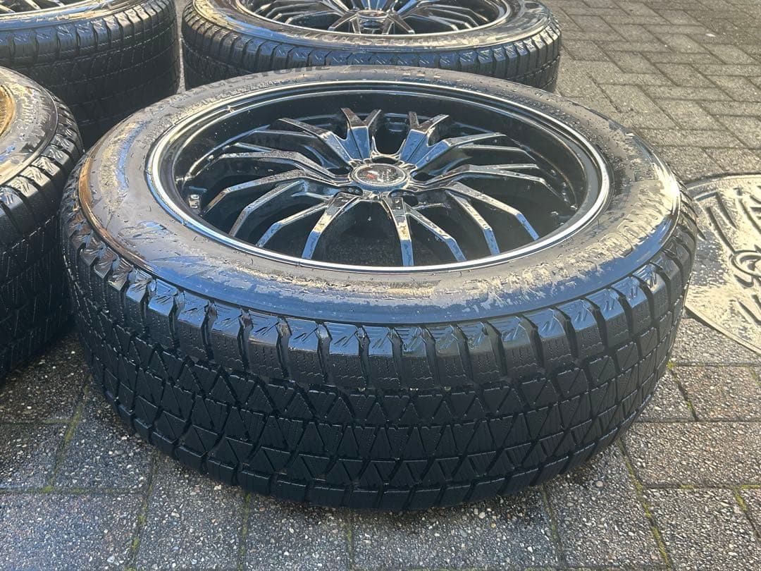 225/55/19 スタッドレスタイヤホイールセット