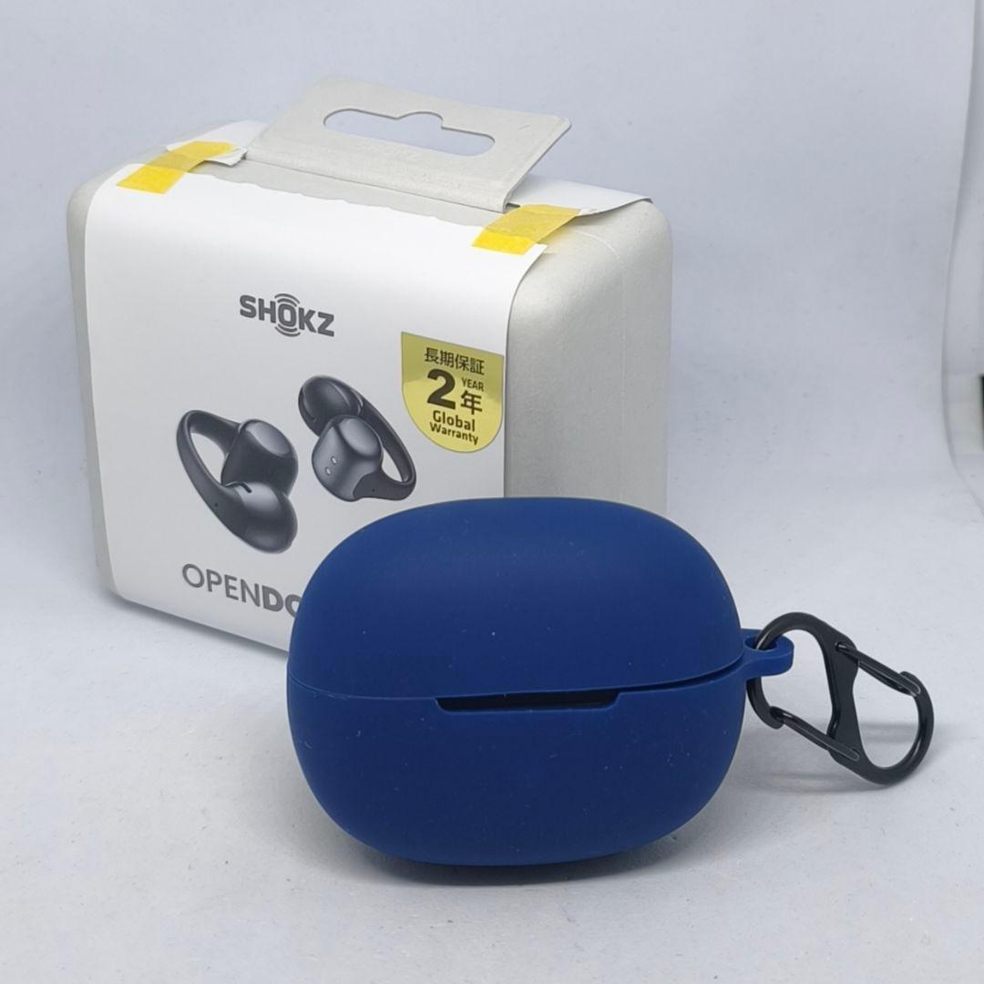 Shockz OpenDots One イヤーカフ型イヤホン カバー付き