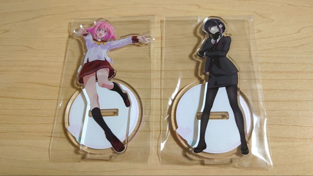 C107 らくがきのーと アクスタ2種セット わたなれ ムリムリ趣味絵