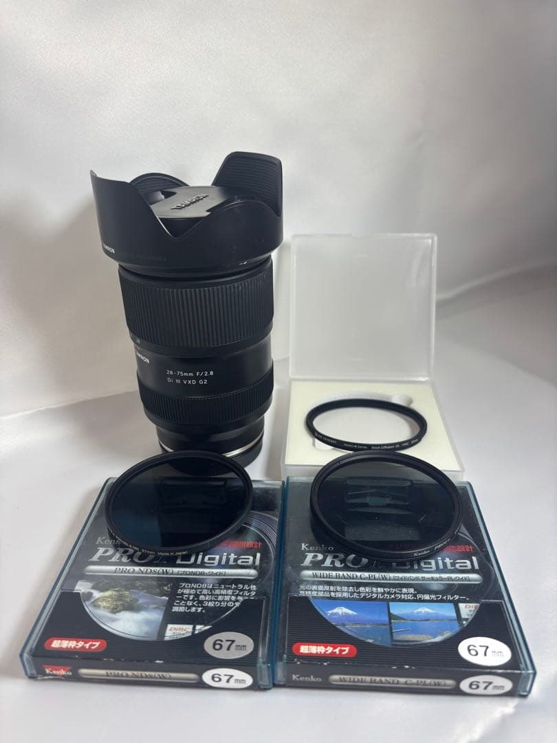 TAMRON 28-75mm F2.8 Di III VXD G2 フィルタ付