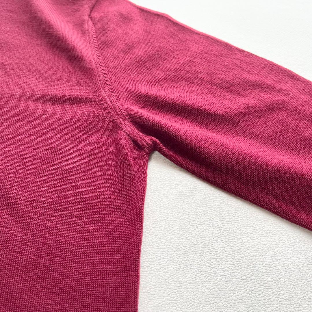 美品『Gran Sasso』モックネックニット／ウール／イタリア製／春秋冬／44