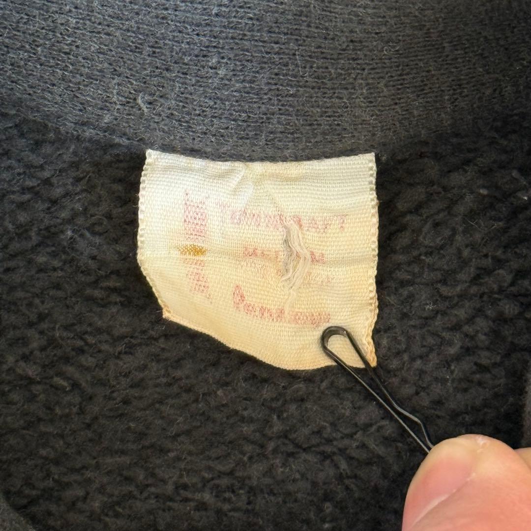 60s〜 TOWNCRAFT タウンクラフト ハーフジップ スウェット ブラック