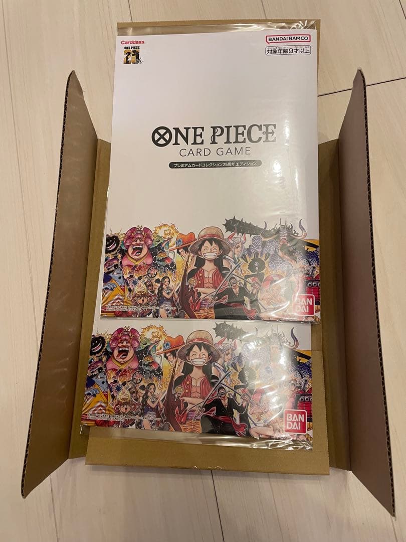 【新品未開封】ワンピースカード　プレミアムカードコレクション25周年　2セット
