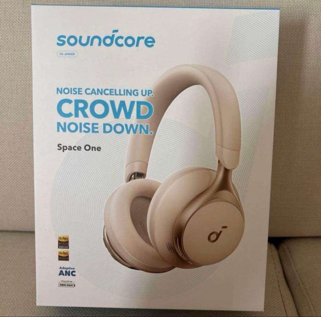 【新品開封済】soundcore Space One ヘッドホンANKER