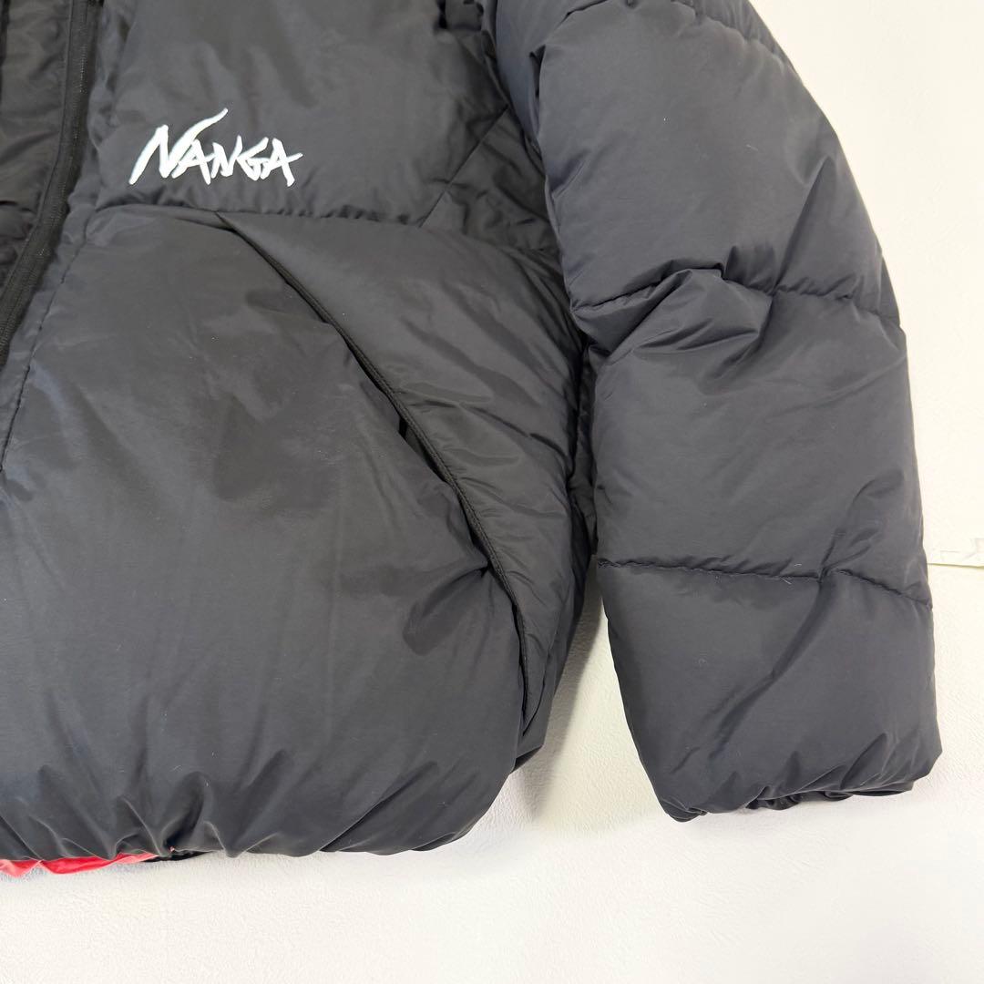 ナンガ ノーザンライトダウンジャケット アウター フード ブラック S