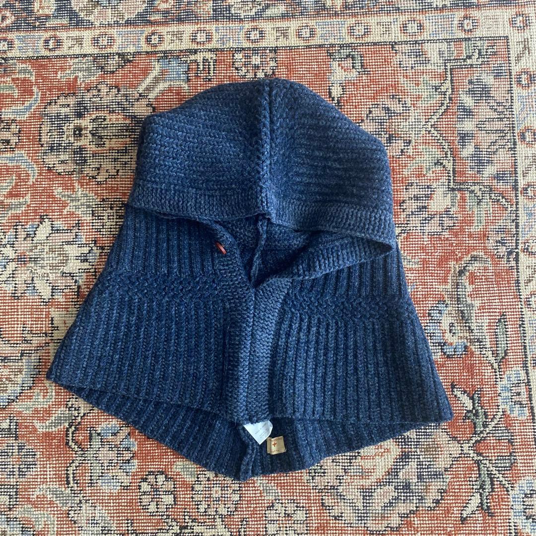 KAPITAL キャピタル　ニットケープ　ネックウォーマー　バラクラバ