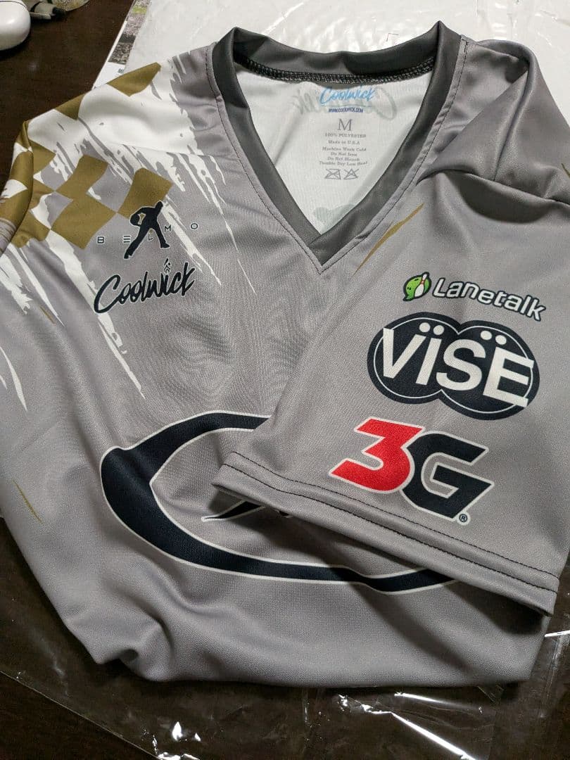 Storm ボウリングシャツ Mジェイソンベルモンテ