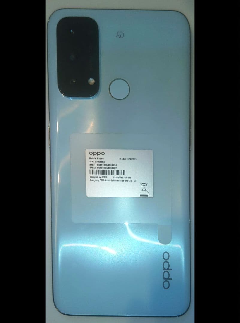 sumpさんへ専用　OPPO スマートフォン CPH2199 青