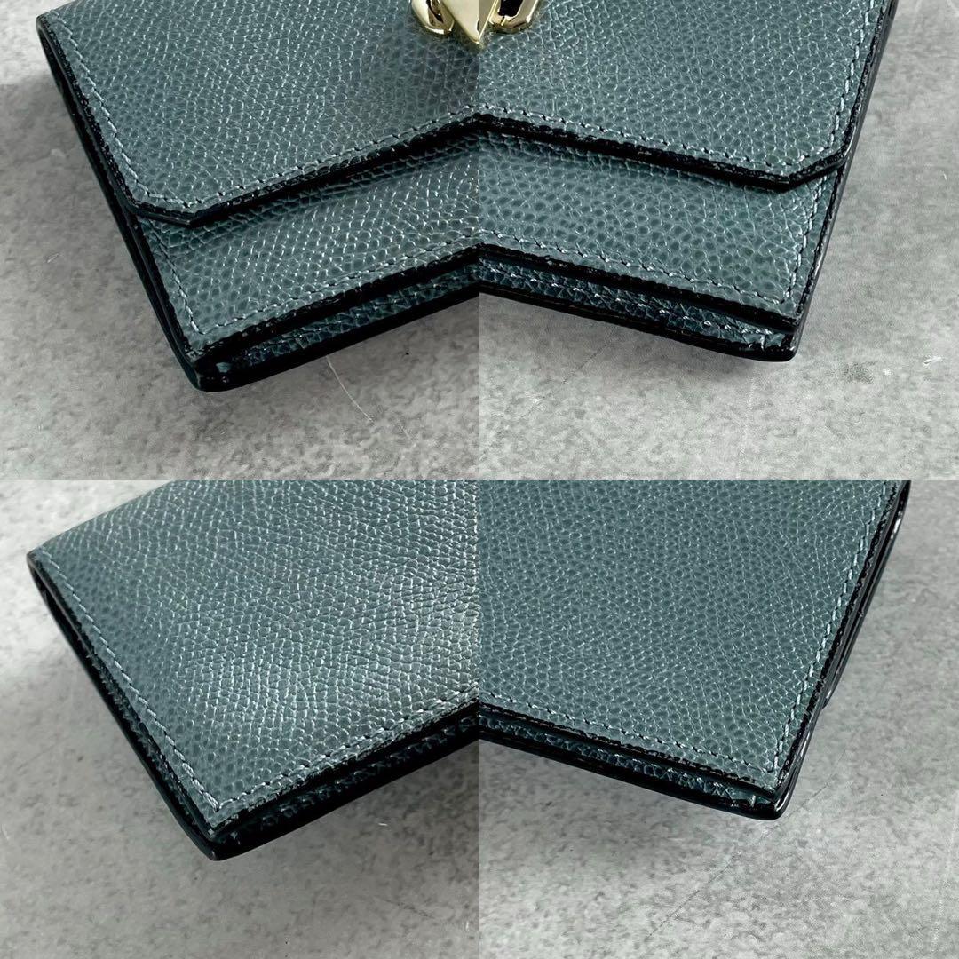 極美品✨ valextra ブレラ カードケース レザーケース コンパクト財布